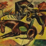 Richard Nagy Ltd., Max Ernst, Horse and Cows, 1919
