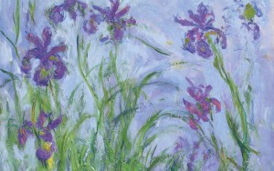 CLAUDE MONET (1840-1926) IRIS MAUVES £6,000,000 - £9,000,000