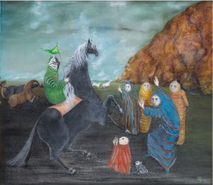 Bridget Bate Tichenor, Escena Profética. 1976