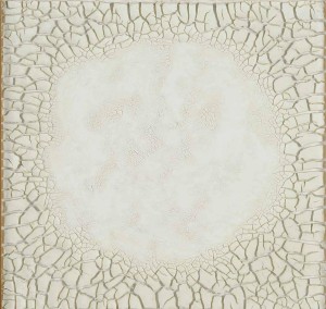 Alberto Burri: Bianco Cretto, 1973