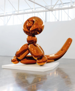 Jeff Koons, Balloon Monkey (Orange)