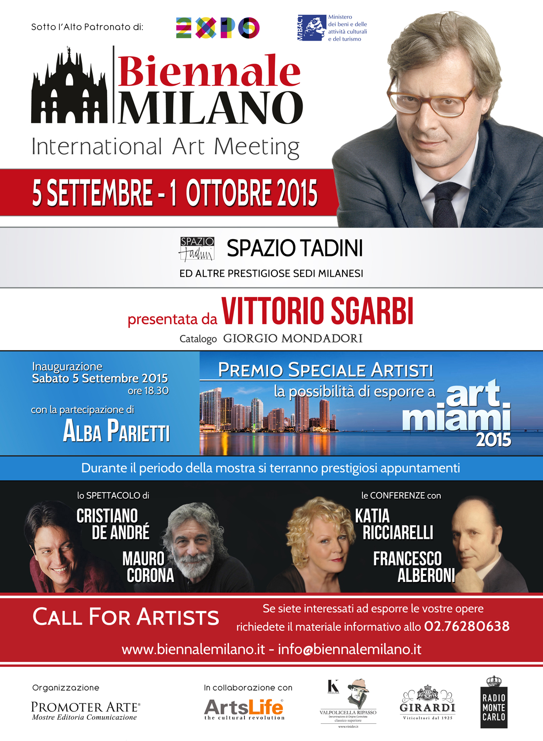 Biennale Milano. Al via il prossimo 5 settembre
