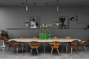 Living room Maurizio Pecoraro house, Milan - courtesy Elle Decor Italia, photo: Giovanni Gastel