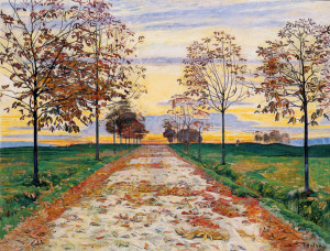 Ferdinand Hodler - Autumn Evening, 1892