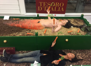 #SELFIEADARTE "aumm nomm nomm" "Donna Carota", Luigi Serafini #expo2015 @CleliaPatella