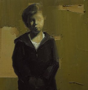 Martina, 2013, olio su tela, cm. 37,5x36,5