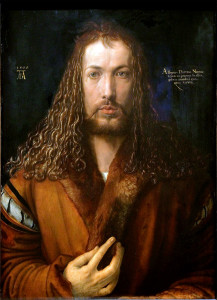 A. Dürer, Autoritratto con pelliccia, 1500 Alte Pinakothek, Monaco di Baviera