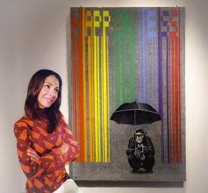 #SELFIEADARTE "Going around under an umbrella interferes with one's looking up at the sky" #JerzyKosinski Happines @SimoneFugazzotto #Natiincattività #FondazioneMaimeri @CleliaPatella