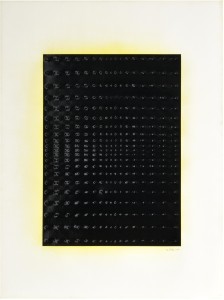Enrico Castellani - Superficie blu, 1967