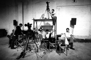 La Galleria del Cavallino sul set di Relation in Space di Marina Abramovich e Ulay, Venezia 1976. courtesy Archivio Cavallino