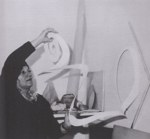 Sara Campesan al lavoro, 1973