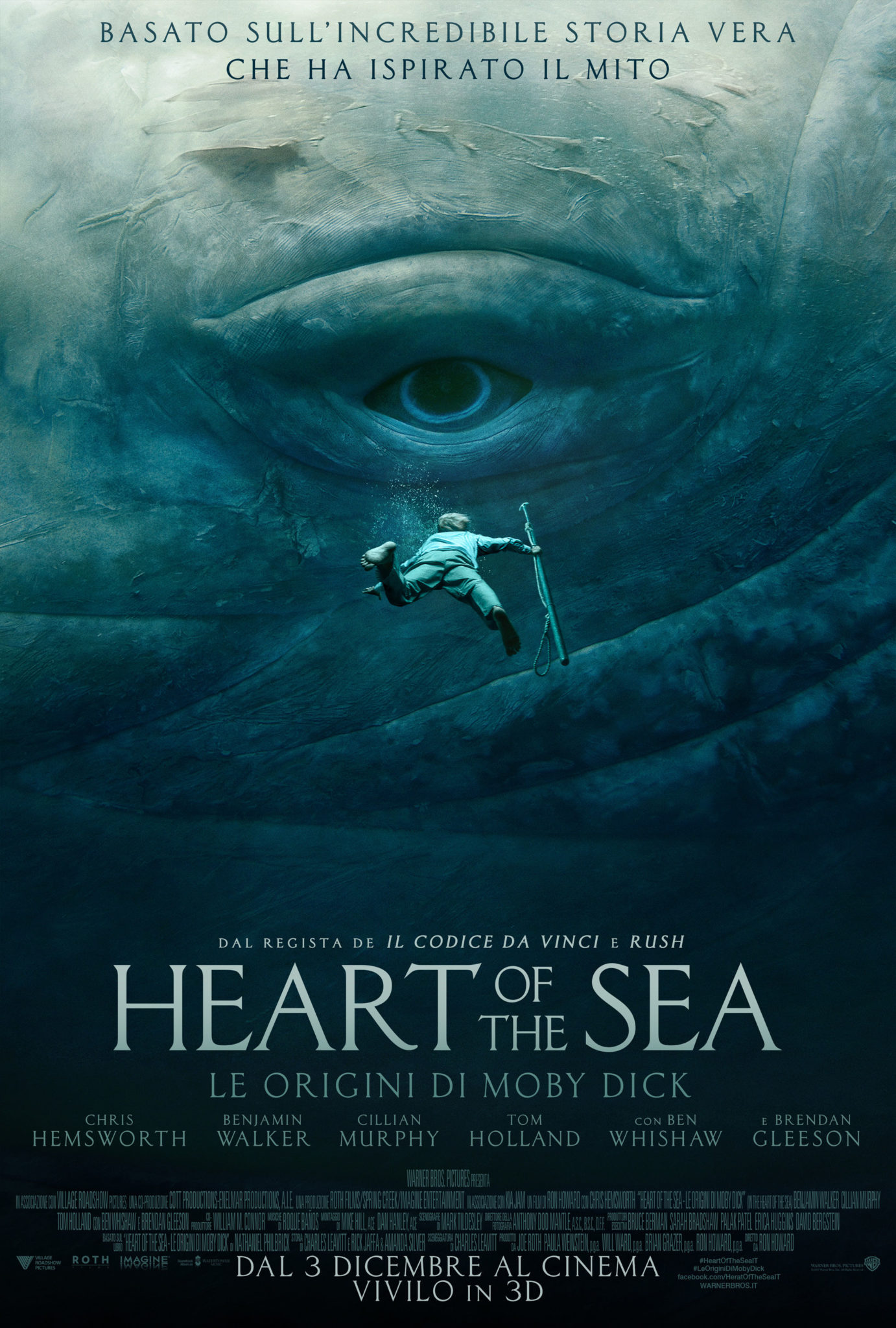 Desiderio e conquista in Heart of the Sea. Le origini di Moby Dick