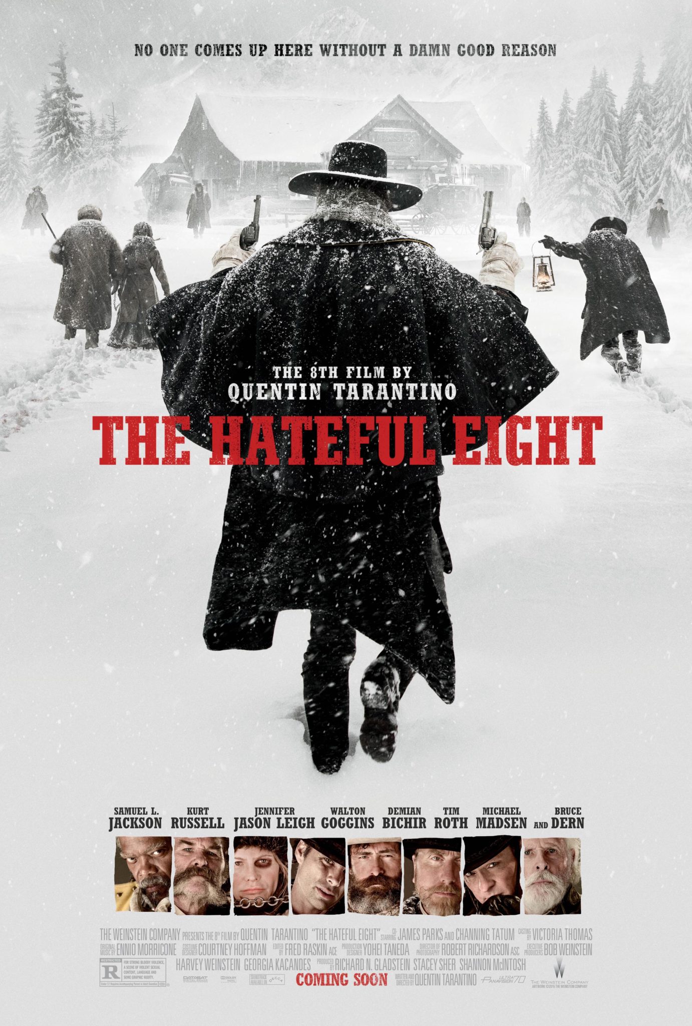 The Hateful Eight, l’ottavo film di Quentin Tarantino. An honour beyond words