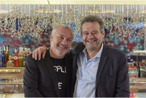Damien Hirst e Mark Hix