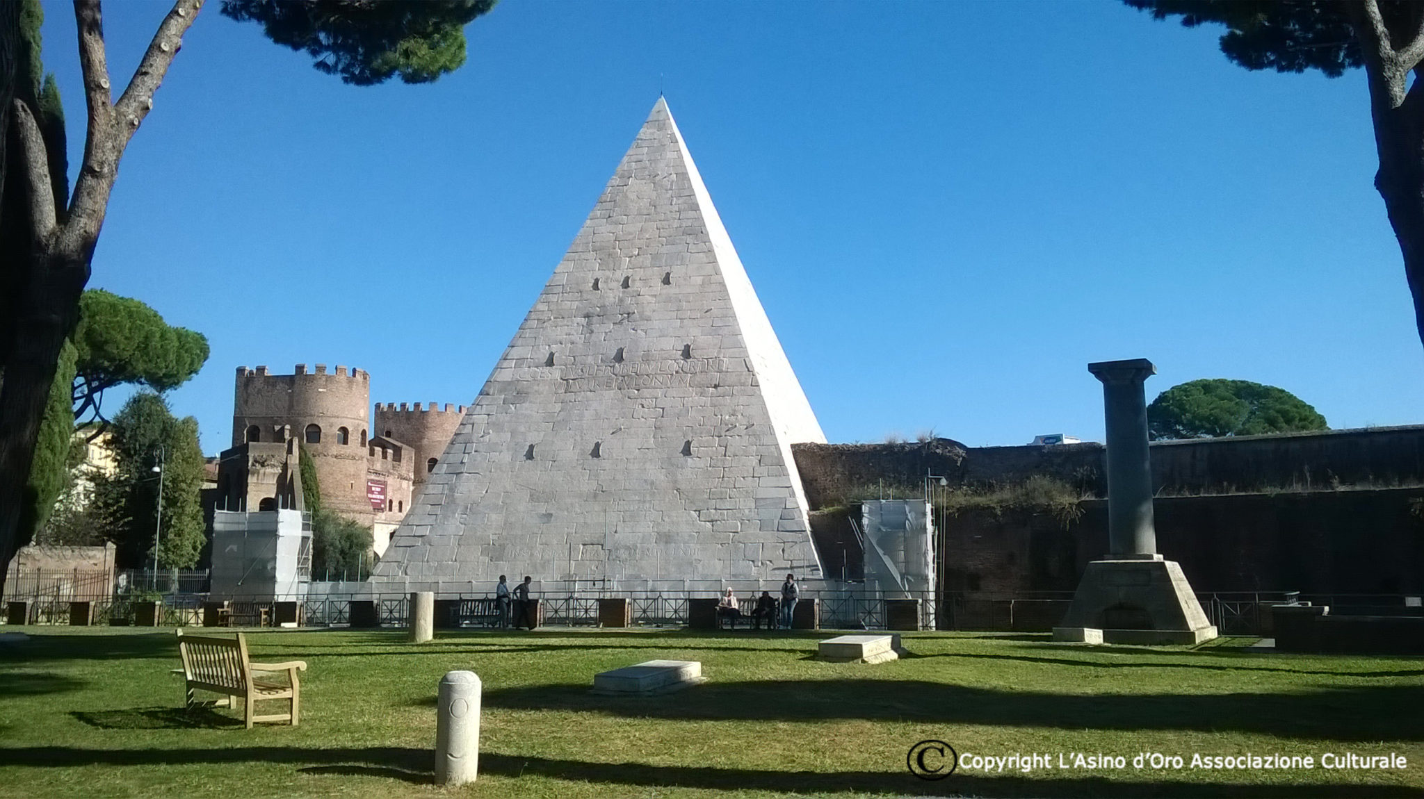 La storia della Piramide Cestia. Il fascino del gusto orientale a Roma