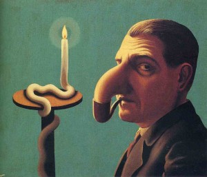 R. Magritte, Il lume filosofico, 1936