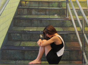 #SELFIEADARTE "Breakdown the stairs" #PanicAttack Panic Attack @BernardoSiciliano @M77Gallery @CleliaPatella