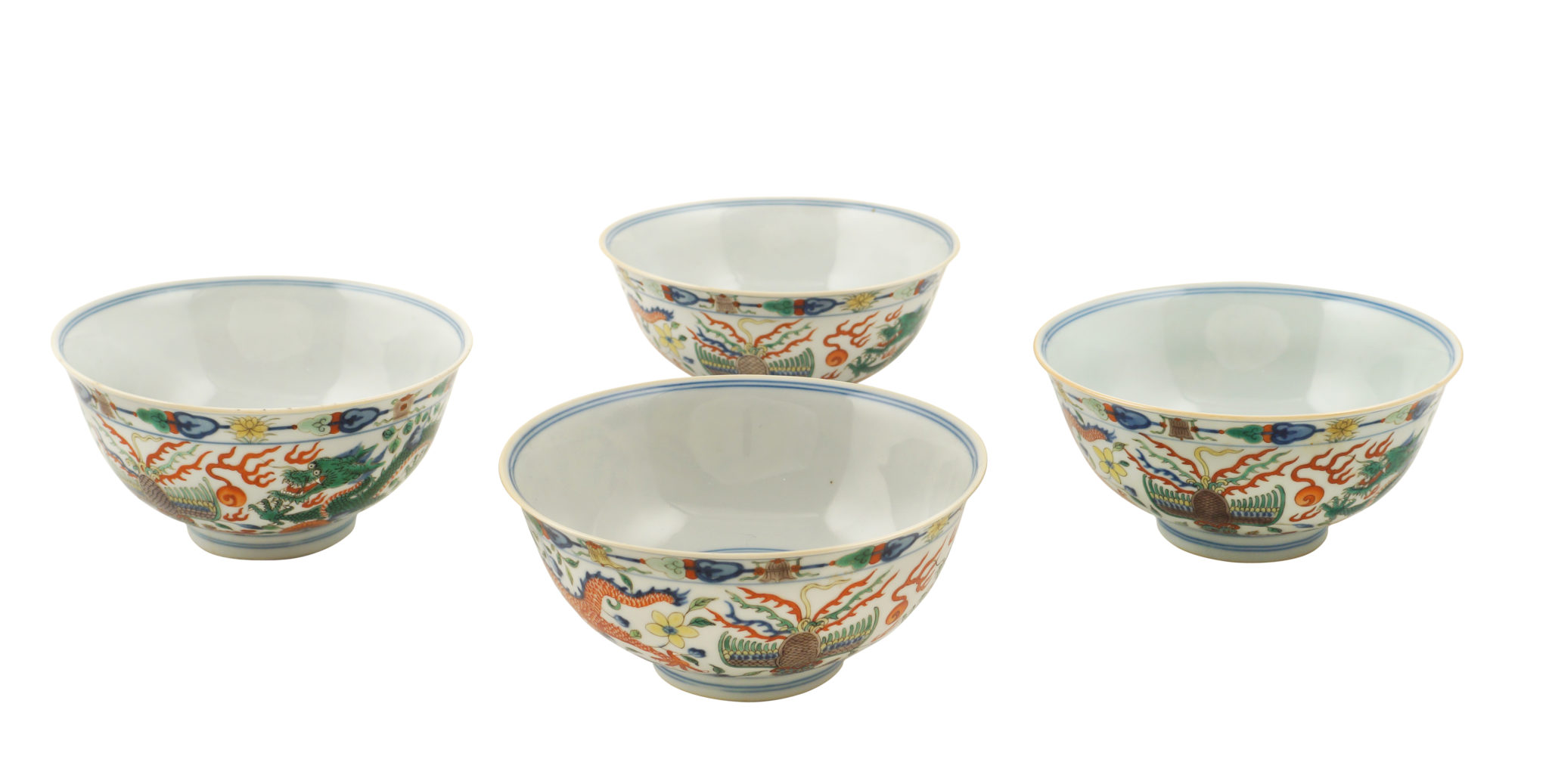 Set di bowls in porcellana venduto all’asta per € 86.620