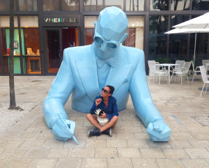 "Le geometrie di Corbusier" Xavier Veilhan, Le Corbusier @MiamiDesignDistrict