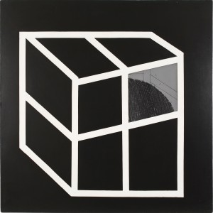 Emilio Scanavino, Nascosto 1, 1968, tecnica mista, 150x150 cm