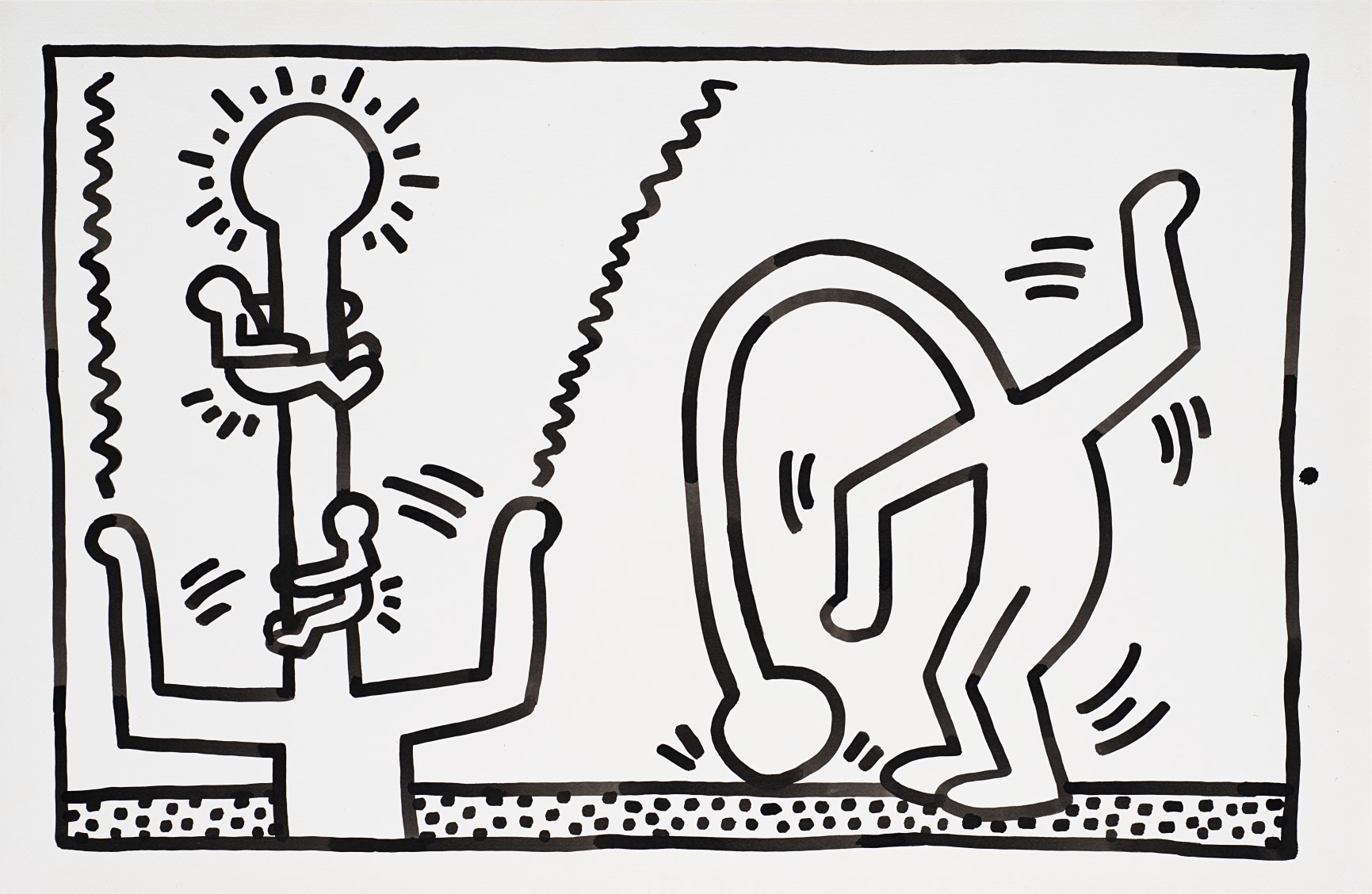 Una carta di Keith Haring in asta da Il Ponte per 100 – 150 mila €