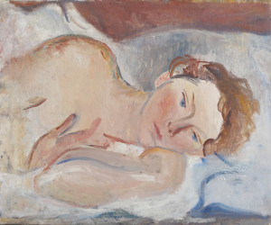 Osvaldo licini. ritratti di famiglia. Ritratto della moglie 1925
