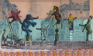 Sigmar Polke, Zirkusfiguren, 2005 Pinault Collection Ph: Matteo De Fina © The Estate of Sigmar Polke by SIAE 2016