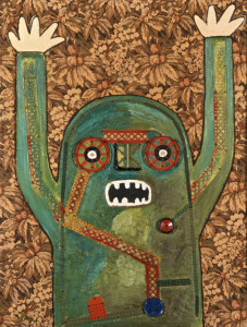 Enrico Baj, Personaggio urlante, 1964
