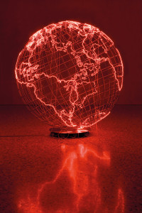 Mona Hatoum, Hot Spot III, 2009, ph. Agostino Osio, Courtesy Fondazione Querini Stampalia