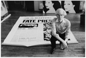 Andy warhol, Fate presto, collezione Terrae Motus, Reggia di Caserta