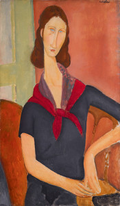AMEDEO MODIGLIANI Jeanne Hébuterne (au foulard), 1919 Oil on canvas