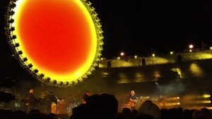 David Gilmour live a Pompei © Mirella Maselli
