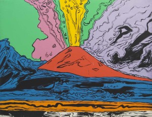A.Warhol, Vesuvius, 1985, Museo di Capodimonte, Napoli