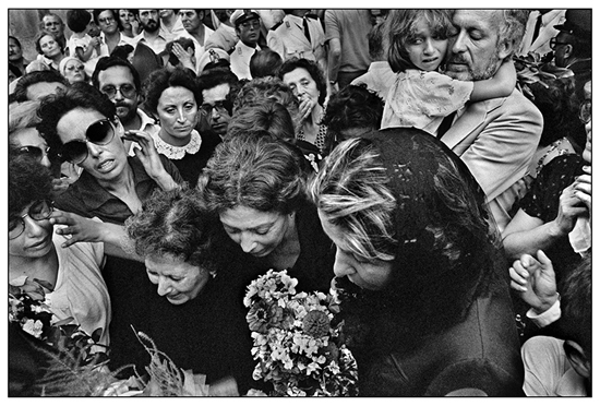 L.Battaglia, Castelvetrano, Funerali del sindaco democristiano, Vito Lipari ucciso dalla mafia, 1980