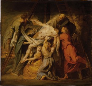 Rubens Pieter Paul, Deposizione, 1611 ca, olio su legno, cm 48,7x52[2]