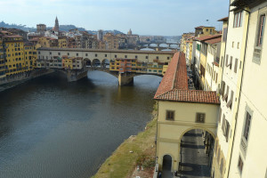 Corridoio Vasariano chiuso
