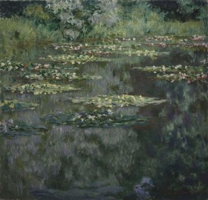 Claude Monet Ninfee Parma Informale