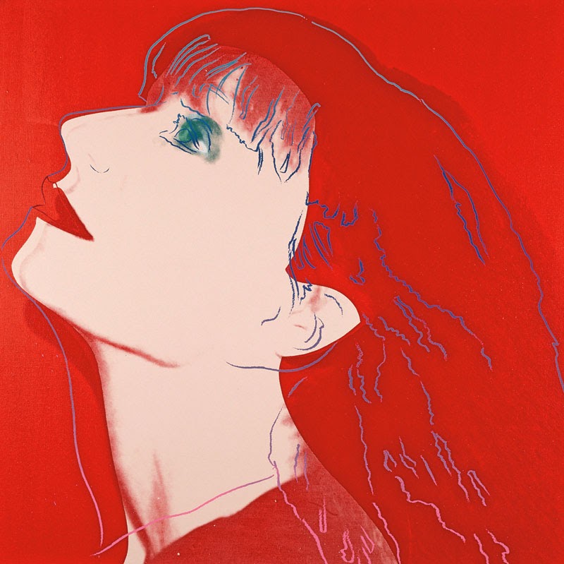 Rykiel painted by Andy Warhol in 1986
