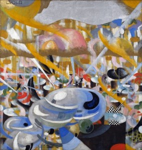Julius Evola, Five o’clock tea, 1917 circa. Olio su tela. Brescia, Civici Musei d’Arte e Storia