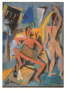 Ardengo Soffici (Rignano sull’Arno, Firenze 1879 – Vittoria Apuana, Forte dei Marmi, Lucca 1964) Decorazioni di Bulciano 1914 Tempere murali staccate e riportate su pannelli Firenze, collezione privata [16-16e]