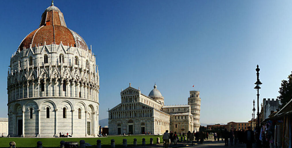 Battistero di Pisa. Restauri in corso e concorso per quattro vetrate
