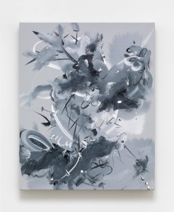 Fiona Rae Figment 1b, 2015 Oil and acrylic on canvas 61 x 49.5 cm