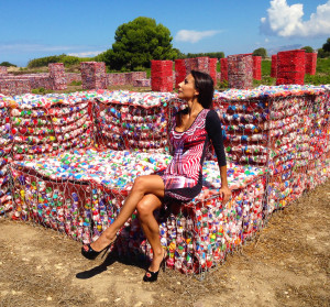 #SELFIEADARTE "Ricicla" #Help, l'età della plastica @CristinaFinucci #Mozia @FondazioneTerzoPilastro @CleliaPatella