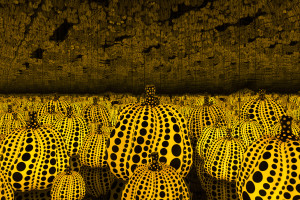 Yayoi Kusama All the Eternal Love I Have for the Pumpkins 2016 Legno, specchio, plastica, acrilico, LED, 292,4x415x415 cm Edizione di 3 prove più 1 dell'artista Courtesy: Kusama Enterprise, Ota Fine Arts, Tokyo / Singapore and Victoria Miro, London © Yayoi Kusama. Photography by Thierry Bal