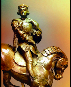 Leonardo da Vinci Horse and rider Charles d'Amboise