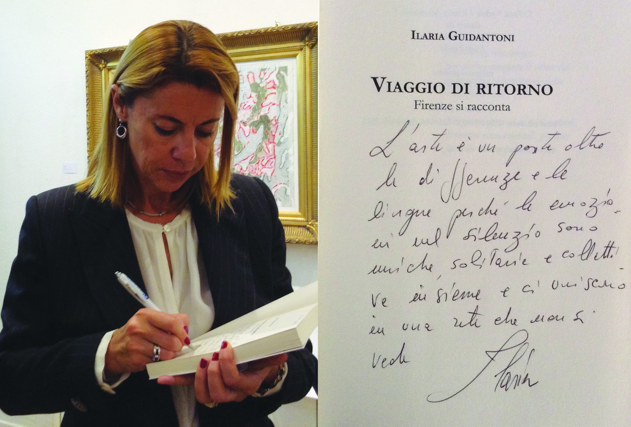 Ilaria Guidantoni e l’amore per la sua Firenze