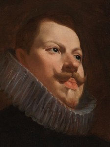 Diego Velázquez, Ritratto di Filippo III. Olio su tela, 45 x 37.5 cm (1627). American Friends of the Prado Museum, donazione di William B. Jord