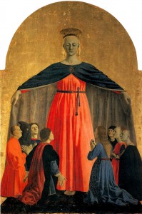 piero della francesca madonna della misericordia milano