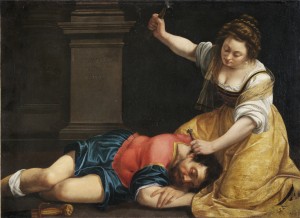Artemisia Gentileschi Giaele e Sisara, 1620 Olio su tela, 86x125 cm Museo di Belle Arti di Budapest