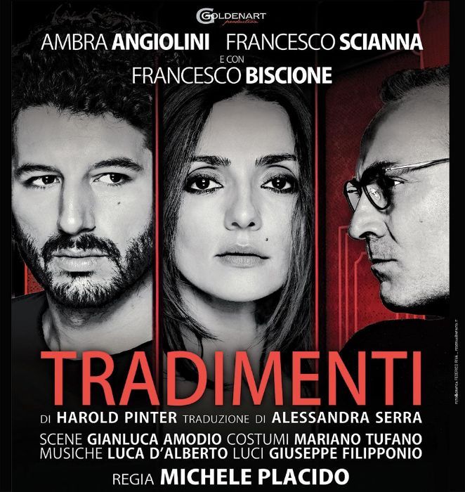 TRADIMENTI AMBRA ANGIOLINI - FRANCESCO SCIANNA e con FRANCESCO BISCIONE di Harold Pinter